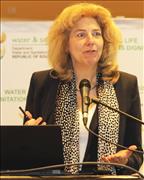 Dutch Ambassador Mrs Marisa Gerards speaks abouth the water relationship between South Africa and Dutch